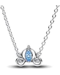 PANDORA - Disney Cinderella's Carriage Collier Necklace - Lyst