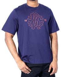 Roberto Cavalli - Rc Logo Cotton T-Shirt - Lyst
