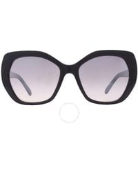 Guess Factory - Bordeaux Mirror Browline Sunglasses Gf0390 01u 55 - Lyst
