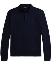 Polo Ralph Lauren - Long-Sleeve Polo Shirt - Lyst
