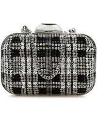 Jimmy Choo - Micro Cloud Sequin-Embellished Clutch - Lyst