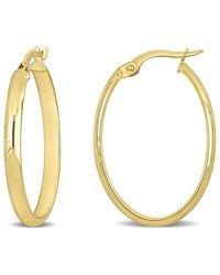 Amour - 29Mm Oval Hoop Earrings - Lyst