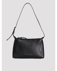 Brunello Cucinelli - Leather Shoulder Bag - Lyst