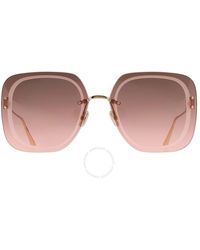 Dior - Ultra Pink Gradient Square Sunglasses Cd40031u 10f 65 - Lyst