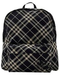 Burberry - Calico Essential Check Backpack - Lyst