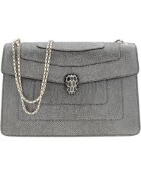 BVLGARI - Metallic Serpenti Forever Shoulder Bag - Lyst