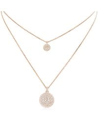 Swarovski - Meteora Layered Pendant - Lyst