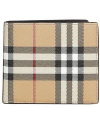 Burberry - Archive Vintage Check Bi-Fold Coin Wallet - Lyst