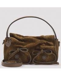 Acne Studios - Micro Crossbody Suede Bag - Lyst