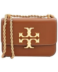 Tory Burch - Whiskey Eleanor Small Leather Bag - Lyst