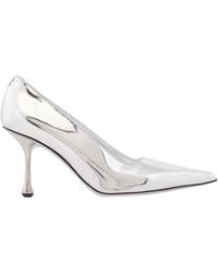 Jimmy Choo - Ixia 80 Mirrored Pumps - Lyst