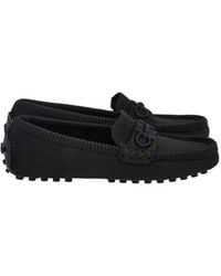 Ferragamo - Dione Mesh Driver Loafers - Lyst