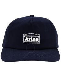 Aries - Cotton Baseball Temple Cap - Lyst