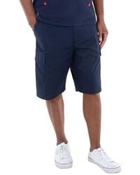 KENZO - Midnight Cargo Pocket Bermuda Shorts, Brand Size 44 (Us - Lyst