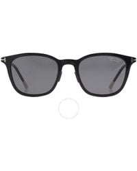Tom Ford - Polarized Smoke Square Sunglasses Ft0956-d 01d 52 - Lyst