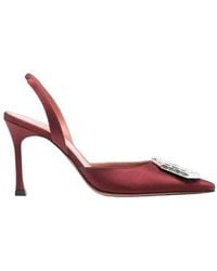 AMINA MUADDI - Camelia 90 Slingback Pumps, Brand Size 37 Us - Lyst