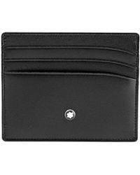 Montblanc - Meisterstuck 6Cc Leather Card Holder - Lyst