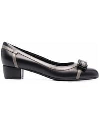Ferragamo - Ferragamo Ornament Pump - Lyst
