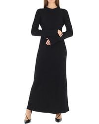 Chloé - Ladies Long Knitted Wool And Cashmere Dress - Lyst