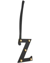 Burberry - Studded Leather Alphabet Z Bag Charm - Lyst