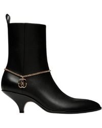 Bally - Laredo Leah 55 Leather Boots, Brand Size 39 Us - Lyst