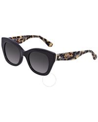 Kate Spade - Jalena Grey Gradient Cat Eye Sunglasses Jalena/s 0wr7/9o 49 - Lyst