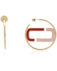Marc Jacobs - Ladies True Large Hoop Earrings - Lyst