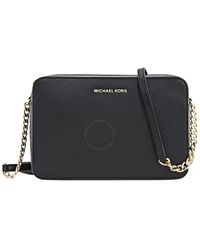 Michael Kors Jetset Lg Ew Crossbody Cross body Bag in Pink Lyst