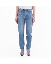 Saint Laurent - Slim Fit Denim Jeans, Waist - Lyst