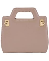 Ferragamo - Ladies Wanda Leather Mini Bag - Lyst