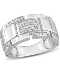 Amour - 1/4 Ct Tw Diamond Ring - Lyst