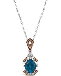 Le Vian - Ladies Semi-Precious Pendant Necklace Set - Lyst