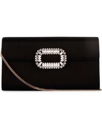 Roger Vivier - Sexy Choc Buckle Clutch - Lyst