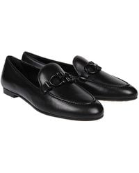Ferragamo - Trifoglio Leather Loafer - Lyst
