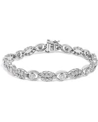 Haus of Brilliance - 10K 2.0 Cttw Diamond Milgrain Cluster Link Bracelet - Lyst