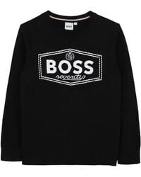 BOSS - Long Sleeve Sweatshirt - Lyst