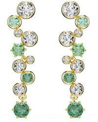 Swarovski - Constella Mixed Cuts Drop Earrings - Lyst