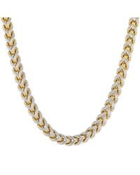 Robert Alton - Stainless Steel With Finish Franco Matte Chain - Lyst