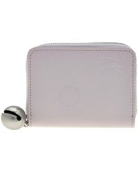 Burberry - Ekd Zip-Around Leather Wallet - Lyst
