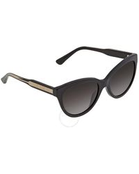 Michael Kors - Dark Gray Gradient Cat Eye Sunglasses Mk2158 30058g 55 - Lyst
