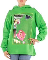 Acne Studios - Digital Print Hooded Sweatshirt - Lyst