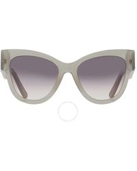 Marc Jacobs - Grey Gradient Cat Eye Sunglasses Marc 697/s 06cr/9o 53 - Lyst