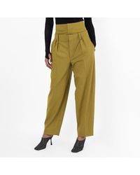 Victoria Beckham - Double Waistband Trousers - Lyst