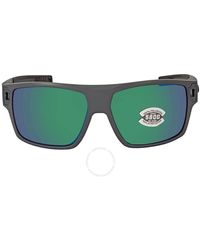 Costa Del Mar - Cta Del Mar Diego Green Mirror Polarized Glass Sunglasses - Lyst