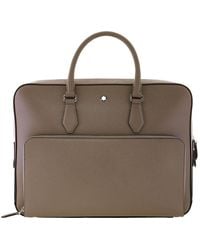 Montblanc - Medium Sartorial Leather Document Case - Lyst