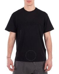 JW Anderson - Logo Embroidery Cotton T-Shirt - Lyst