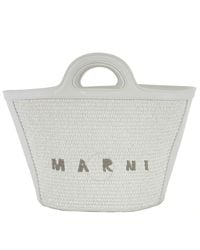 Marni - Tropicalia Logo Small Tote Bag - Lyst