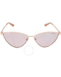 Guess Factory - Gradient Bordeax Butterfly Sunglasses - Lyst