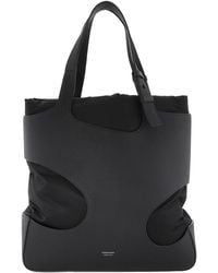 Ferragamo - Large Cut Out Embossed Tote Bag - Lyst