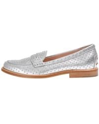 Tod's - Tod's Stud-Embellished Loafers - Lyst